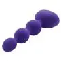 Anales Pugs Beginner for Women and Men Anales Trainer Massage Toy with 10 Frequency Vib- Double Motor - Anales Beads Silicone Trainer Fun Toys for Beginners Purple by ALBK