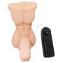 UITAB 5.1 Inch Lifesize Realistic Lovely Torso Relaxation Massager Wand Toys-100% High-Quality Silicone Material UITAB