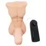UITAB 5.1 Inch Lifesize Realistic Lovely Torso Relaxation Massager Wand Toys-100% High-Quality Silicone Material UITAB
