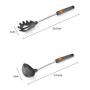 Silicone kitchenware 6 Pieces Silicone Cooking Utensils Kitchen Utensil Set Cooking Tools For Nonstick Cookware Includes Turners Pasta Fork Soup Spoon And More Nonstick Heat Resistant Tools