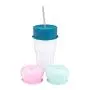 Large Silicone Tumbler Lids - Set of 3 - Stretches Over 20 & 30 oz Tumblers, Large Cup, and Mugs - Great for the Gym, Outdoors, Kids, Elderly - Spill Proof, Durable, and Reusable