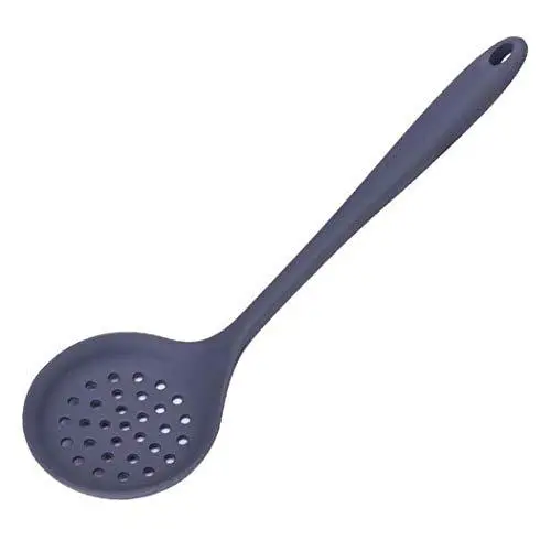 Silicone Shovel Cookware Special Kitchenware High Temperature Cooking Silicone Kitchenware Set,Gray,fishingfence