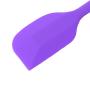uxcell Silicone Kitchenware Bakery DIY Cake Cheese Cream Spatula Scraper 21cm Length Purple