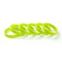 BRANDWINLITE Wholesale 6pcs/Pack or 12pcs/Pack Single Colors Blank Silicone Wristbands Rubber Bracelets