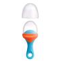 Boon Pulp Silicone Feeder, Blue/Orange