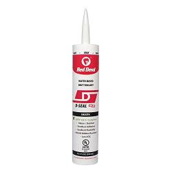 Red Devil 0846DI D Seal Water Based Duct Sealant, 10.1 Oz, Gray