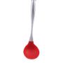 YouCY Hollow Handle Spoon Multifunction Tableware Silicone Soup Spoons Stainless Steel Kitchenware Cooking Kitchen Tool Dining Accessories For Home,Red