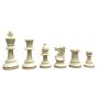 Heavy, Triple Weighted, School, Club, Tournament Chess Set, Black/White - 34 Chess Pieces (2 Extra Queens), 3.75" Tall King, Instructions on How to Play Chess