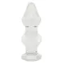 Gourd Shape Anal Sex Trainer Glass Pleasure Butt Plug Wand, Eastern Delights Elite Anal Sex Toy for Couples
