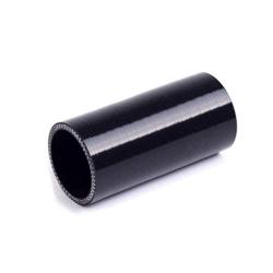 Ultra High Performance 6" 152mm Universal 4 Ply Straight Silicone Hose Coupler (3.0"(76mm), Black)