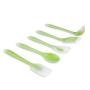 JunbosiKitchenware Silicone Kitchenware 5 Piece Set Cooking Spoon Shovel Translucent Silicone Kitchenware Set