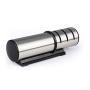 Knife Sharpener, 3 stage Design with Whetstone Diamond Ceramic inner, Stainless Steel Brushed Surface Fast Sharpening Tool for Household Restaurant Kitchen Essential Kitchenware,Silver