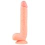 Womens 11 Inch Suction Cup Silicone Soft-??ld?, Realistic Texture and Real Touch Toys