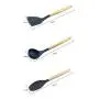 Bonwete wooden handle silicone kitchenware flexible heat-resistant silicone scraper