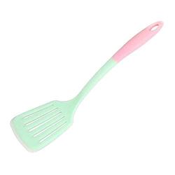 SJXmeet Wok Spatula Kitchenware Silicone Shovel Non-Stick Shovel High Temperature Cooking Spatula (Color: C)@C