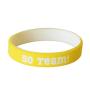 Reminderband 100 Custom Luxe Silicone Wristbands - Personalized Customizable Silicone Rubber Bracelets - Customized for Motivation, Events, Gifts, Support, Fundraisers, Awareness - Men, Women, Kids