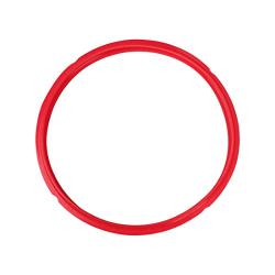 uxcell Silicone Gasket Sealing Ring for Universal Electric Pressure Cooker, Sealing Ring Inner Diameter - 8.7 Inch, Fits 5/6 QT Models, Red