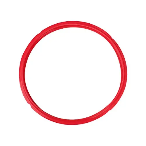 uxcell Silicone Gasket Sealing Ring for Universal Electric Pressure Cooker, Sealing Ring Inner Diameter - 8.7 Inch, Fits 5/6 QT Models, Red