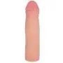 Silicone 2" Penis Extension - Realistic Cock Extender with Veins and Lifelike Tip