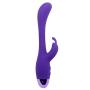 WEI EI Hot Sale High Frequency 10 Modes USB Rechargeable Vib Waterproof Multifunctional V-Msager Ultra-Silent C-Stimulator for Women (Purple)