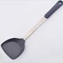 SH Stainless Steel kitchenware Cooking Utensils Set Holder Non-Stick cookware Silicone Kitchen Cooking Utensils Food Grade Good Materials (2 Pieces)