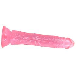 JHKJDF Bright Colors 21cm Realistic Soft-D?ld? Women Massager Mini Lifelike Tools Adult Sexfun Toy Can Be Carried Anywhere (Color : Pink)