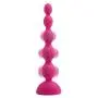 Amal Six Toys Vib Prostrate Massager Anales Trainer Massage Toy with 3 Motor-10 Frequency Vib Anales Beads Silicone Trainer Fun Toys for Beginners Rose red by Larben