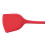 Sevenfly Long Handled Cooking Spatula Kitchen Baking Tool Shovel Silicone Kitchenware Heat Resistant Utensils For Nonstick Pan Egg Pancake,Red