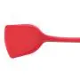 Sevenfly Long Handled Cooking Spatula Kitchen Baking Tool Shovel Silicone Kitchenware Heat Resistant Utensils For Nonstick Pan Egg Pancake,Red