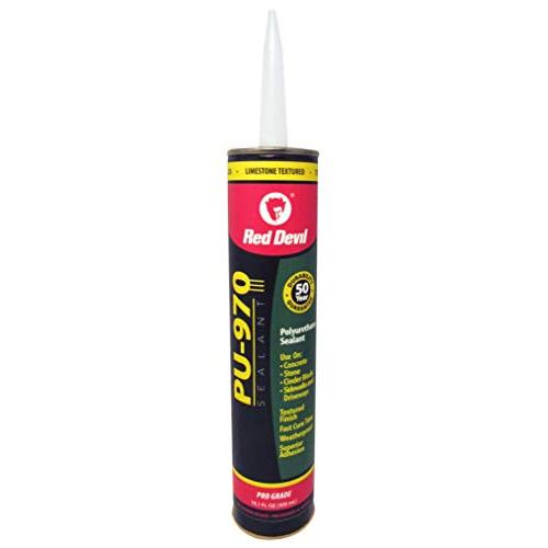 Red Devil 0972 Polyurethane Sealant,10.1-Ounce, Limestone