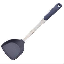 SH Stainless Steel kitchenware Cooking Utensils Set Holder Non-Stick cookware Silicone Kitchen Cooking Utensils Food Grade Good Materials (2 Pieces)