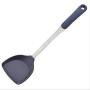 SH Stainless Steel kitchenware Cooking Utensils Set Holder Non-Stick cookware Silicone Kitchen Cooking Utensils Food Grade Good Materials (2 Pieces)