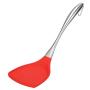 Iainstars Stainless Steel Handle Silicone Kitchenware Non-Stick Cookware (Spatula)