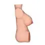 Zytyeu Toy Men Full Toy Torso Size Women Fun 2 Holes 100% Safety Silicone - Cant Say It, But I Need Her Toy Men