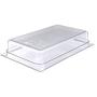 Carlisle 10201B07 StorPlus Full Size Polycarbonate Food Pan, 4" Deep, Clear