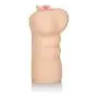 CalExotics Cheap Thrills The Farm Girl - Travel Sized Male Masturbator - Silicone Masturbation Sleeve - 4.75-Inch Adult Male Sex Toy - Ivory