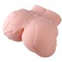 Pansdd Ergonomic Design Silicone Artificial 3D Realistic Lifelike Toys for Men Male with 2 Entries Cup Underwear,Non-Toxic Materials,T-Shirt (Color : Skin)