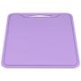Cutting Board Chopping Board With Hanging Hole Food Grade Silicone Flexible Easy to Clean for Home Kitchen Use Purple Kitchenware