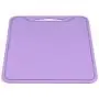 Cutting Board Chopping Board With Hanging Hole Food Grade Silicone Flexible Easy to Clean for Home Kitchen Use Purple Kitchenware