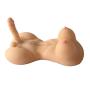Muajsia Realistic Body Torso Doll 2 in 1 Adult Toy for Man and Woman Friends