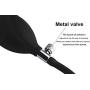 Black Inflatable Enema Oversized Silicone Enema Bulb Explosion-Proof Design Clean Anal Silicone Rinse Men and Women-778957908570