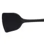 YouCY Long Handled Cooking Spatula Kitchen Baking Tool Shovel Silicone Kitchenware Heat Resistant Utensils For Nonstick Pan Egg Pancake,Black