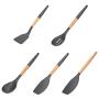 Silicone Kitchenware Kitchen Spatula Colander Spoon Butter Scraper High Temperature Resistance Cooking Tool Kitchenware 2019 Colander