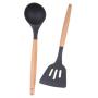 CUTICATE Cooking Tool Set Non Stick Cookware Set Silicone Cooking Utensils Outdoors