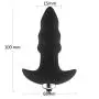 ROWAWA Vibrating Butt Plug Prostate Massager Silicone Anal Plug Sex Toy for Beginner with Removable Bullet Vibrator