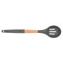 WinnerEco Silicone Kitchenware Non-Slip Kitchen Cookware with Beech Handle (Colander)