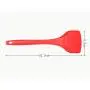 Kitchenware Utensils Premium Silicone Non-Stick and Heat Resistant Utensils for Cooking, Flipping and Pressing Red 2 packs