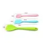 Seashore Color Silicone kitchenware 10 Sets of Environmental Non-Stick Cooking Shovel Spoon Tool Silicone Kitchen Set (Size : 10-Piece Set)