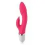 O-GAME Rabbit Vibrarator with 6 Vibrantion Modes Rechargeable Massager Quiet Dual Motor Silicone Toy for Women Couples