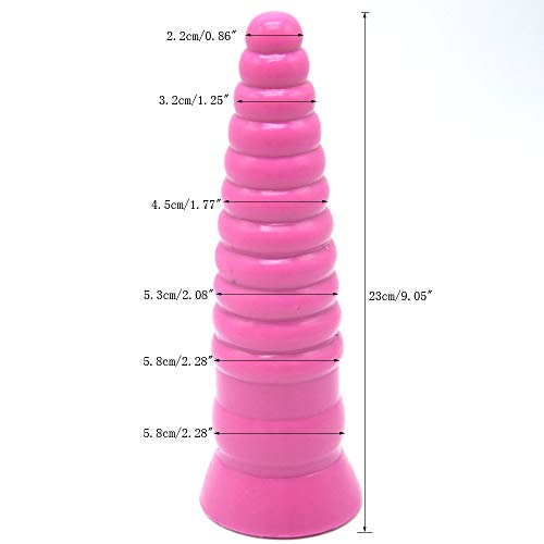 Labibing 9.05 Inch Medical-Grade Silicone Extra Huge Big Size Personal Spa Toys Labibing (Color : Pink)